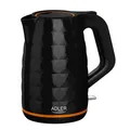 5902934831222 Adler AD 1277 B electric kettle 1.7 L 2200 W Black Adler