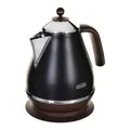 8004399771956 DeLonghi KBOV 2001.BK Wasserkocher 1,7 l Schwarz, Braun 2000 W DeL