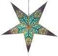 GURU SHOP Faltbarer Advents Leucht Papierstern, Weihnachtsstern 60 cm - Damaskus