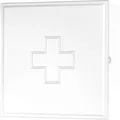Sieper Medizinschrank Medibox 39 cm x 39 cm x 16 cm Weiß