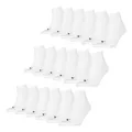 PUMA unisex Quarter Sportsocken Kurzsocken Socken 9 Paar, Farbe:Weiß, Menge:9 Paar (3x 3er Pack), Größe:43-46, Artikel:-300 white