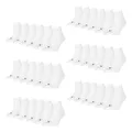 PUMA unisex Quarter Sportsocken Kurzsocken Socken 18 Paar, Farbe:Weiß, Menge:18 Paar (6x 3er Pack), Größe:43-46, Artikel:-300 white