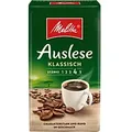 Melitta Auslese Klassisch Gemahlener Kaffee Packung Gemahlen Ausgewogen und aromatisch 500 g