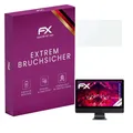 atFoliX Glasfolie kompatibel mit Apple iMac Pro 27 inch Panzerfolie, 9H Hybrid-Glass FX Schutzpanzer Folie