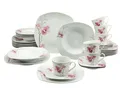 CreaTable Kombiservice Amelie Aiko Kombiservice 30-tlg (30-tlg), 6 Personen, Porzellan