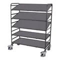 VarioFit Eurokastenwagen 5 Holzböden RAL 7016