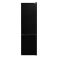 SHARP SJ-NBA32DMXTB-EU Kühl-Gefrier-Kombination freistehend 201 cm, EEK B, NoFrost, 367 L Gesamtvolumen, 0°C Zone, Feuchtigkeits-Gemüsefach, Mattschwarz