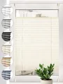 Sonello Plissee crush Klemmfix ohne Bohren, blickdicht, Klemmfix, verspannt, 30cm x 100cm Ecru Faltrollo, Easyfix, Blickdicht, Lichtschutz Sonnenschutzrollo verspannt, Jalousie Rollo für Fenster & Tür, einfache Montage, in verschiedenen Farben und Größen