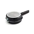 Quid Gastro Fun Omelettpfanne 20 cm schwarz Gemustert Aluminium