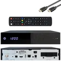 AB Pulse 4K UHD Sat Receiver (1x DVB-S2X Sat, Linux E2, PVR, H.265, HDR10, Ultra HD 2160p, 2 GB RAM & 8 GB Flash, USB 2.0, HDMI, CI, CA-Kartenleser, MicroSD-Slot, LAN, schwarz)