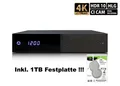 AB-Com Pulse 4K TWIN 2 x DVB-S2X Tuner UHD Sat Receiver Inkl. 1TB Festplatte E2