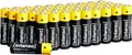 Intenso Energy Ultra AA Mignon LR6 Alkaline Batterien, Silber, (40 Stück)