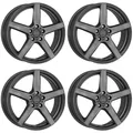 4 Dezent TY graphite Felgen 6.5Jx17 5x112 für Mercedes Benz A B C CLA GLA GLB