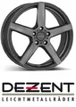 4x Dezent TY 6,5x17 5/112,0 ET44 Graphite matt