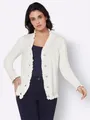 creation L Strickjacke Modal-Mix-Strickjacke