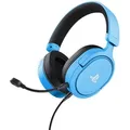 Trust Gaming GXT498B Forta Headset für PS5 Leistungsstarkes Over-Ear-Gaming-Headset aus recycelten Materialien - offiziell lizenziert für PS5TM, blau