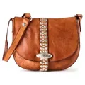 Campomaggi Linda Umhängetasche Leder 22 cm  braun