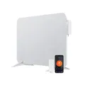 BR Bringer Infrarotheizung 450 Watt mit Smart Thermostat, WIFI & App - für Wandmontage oder als Standgerät für kleine Räume bis 10m² - sehr Energiesparend - Deutsche Qualitätsmarke (weiß)