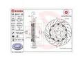 MAGNETI MARELLI Bremsscheibe 360406128903 innenbelüftet-Belüftung mit tropfenförmigen Flügeln 360mm 32mm für Mercedes