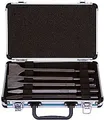 Makita - Meißelsatz - flach, Punkt, Spaten - 5 Stücke - SDS-max - Länge: 250 mm (D-42379)