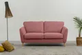 Home affaire 2-Sitzer MARSEILLE Kompaktsofa 170 cm, Cord, Flachgewebe, Struktur, Webstoff, Massivholzbeine Eiche, Landhausstil, Wellenunterfederung