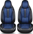 Schonbezüge Sitzbezüge für Renault Kadjar Bj 2015-21 in Schwarz/Blau DS5