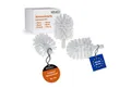 Keuco WC-Reinigungsbürste Ersatzbürstenkopf 3er Set, (3er Set, Ersatzbürstenköpfe, 3er-Set lose), weiß, für Plan, Rose, Aveno, Reva, Moll, City.2, Ø 6,9 cm