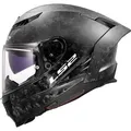 LS2 Integralhelm FF807 Dragon Forged - Größe XXL - Schwarz