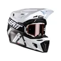 LEATT Moto Kit Helmet 9.5 - V26 | Carbon/white | M 57-58cm - 1026000102