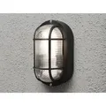 Meinewunschleuchte - Led Kellerleuchte Für Wand-& Deckenmontage Schwarz, Höhe 20cm