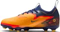 Nike Jr. Phantom 6 Low Academy "Erling Haaland" - Kinder Fußballschuh - Orange/Blue /Lemon Orange/Blue /Lemon 36