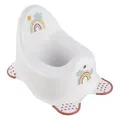 keeeper Rainbow Babytopf, Ab ca. 18 Monate bis ca. 3 Jahren, Anti-Rutsch-Funktion, Adam, Weiß