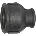 Riegler Muffe 240, Red., Rp 3/4 I., Rp 3/8 I., Temperguss Schwarz