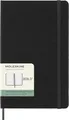 Moleskine Wochenkalender 2026–2027 – 18-Monats-Horizontalplaner mit Hartcover und Gummibandverschluss, Farbe Schwarz, Large-Format 13 x 21 cm