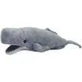 WWF Plüschtier Pottwal (28cm) lebensecht Kuscheltier Stofftier Wal Wassertier - Grau