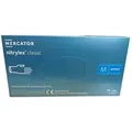MERCATOR MEDICAL Nitril-Handschuhe Nitril Handschuhe nitrylex classic blau (100er Box) blau M