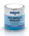 MIPA WBS Mipalux Weißlack Türenlack Holzlack seidenmatt 750ml weiß