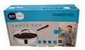 Jamie Oliver / Tefal Edelstahl Bratpfanne / Pfanne Sauté Pan 25 cm 3,2 Liter