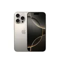 Apple iPhone 16 Pro 128 GB: 5G Handy mit Kamerasteuerung, 4K 120 fps Dolby Vision und einem großen Sprung bei der Batterielaufzeit. Funktioniert mit AirPods, Titan Natur