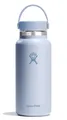 HYDRO FLASK - Wide Mouth Trinkflasche 946ml (32 oz) - Isolierte Wasserflasche aus Edelstahl - Sportflasche mit auslaufsicherem Flex Cap-Deckel & Gurt - Thermoflasche Spülmaschinenfest - Surf