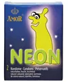 Amor Einhand-Kondome Amor - Neon Kondome - (div. Varianten) Packung, 6 St.
