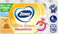 Zewa Toilettenpapier Ultra Senses 4-lagig 16 Rollen à 135 Blatt Mandelblüte