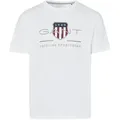 Rundhals-Shirt GANT weiss, 56