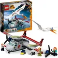 LEGO 76947 Jurassic World Quetzalcoatlus: Flugzeug-Überfall, Dinosaurier Spielzeug mit Figuren, Geschenk für Kinder ab 7 Jahre