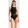 Badeanzug Damen arena Mesh Angle - Black - 34