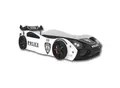 Autobett "Police" Spielbett für Kinder 90x200 inkl. Lattenrost