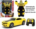 109568 TRANSFORMERS BUMBLEBEE Umwandelndes Roboter Modell Mit Fernsteuerung