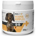 REAVET Vitamin Komplex Hunde & Katzen 300g Vitamin-Pulver für Immunsystem