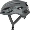 ABUS Rennradhelm StormChaser ACE - leichter Fahrradhelm für Radrennen, Gravelbike-Touren und Cyclocross - für Damen und Herren - Grau, Größe S ... - Grau