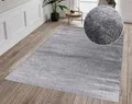 Teppich OTTO HOME "Ariano, dezenter Glanz mit Hoch-Tief-Struktur" Gr. 5, grau, B:200cm H:12mm L:200cm